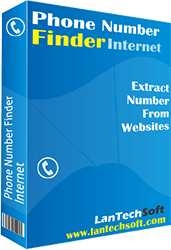Extracts phone or mobile number from internet through search engines.