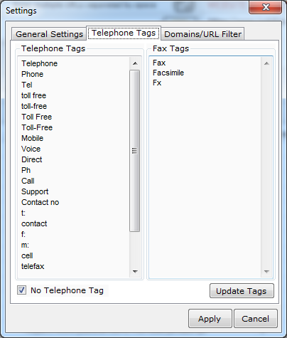 Internet Number Extractor